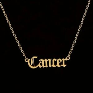 Gold Zodiac Necklace